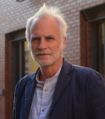 A man with white hair