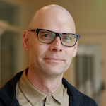 A man with glasses